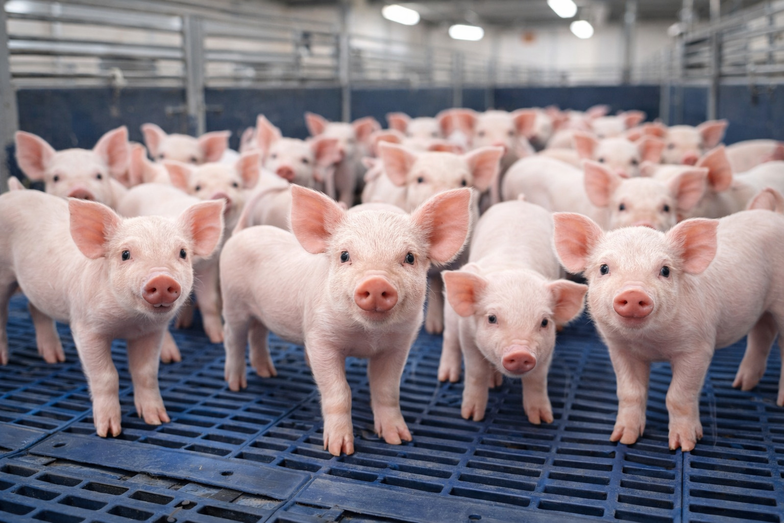 高健康高整齊度保育仔豬群成果展示