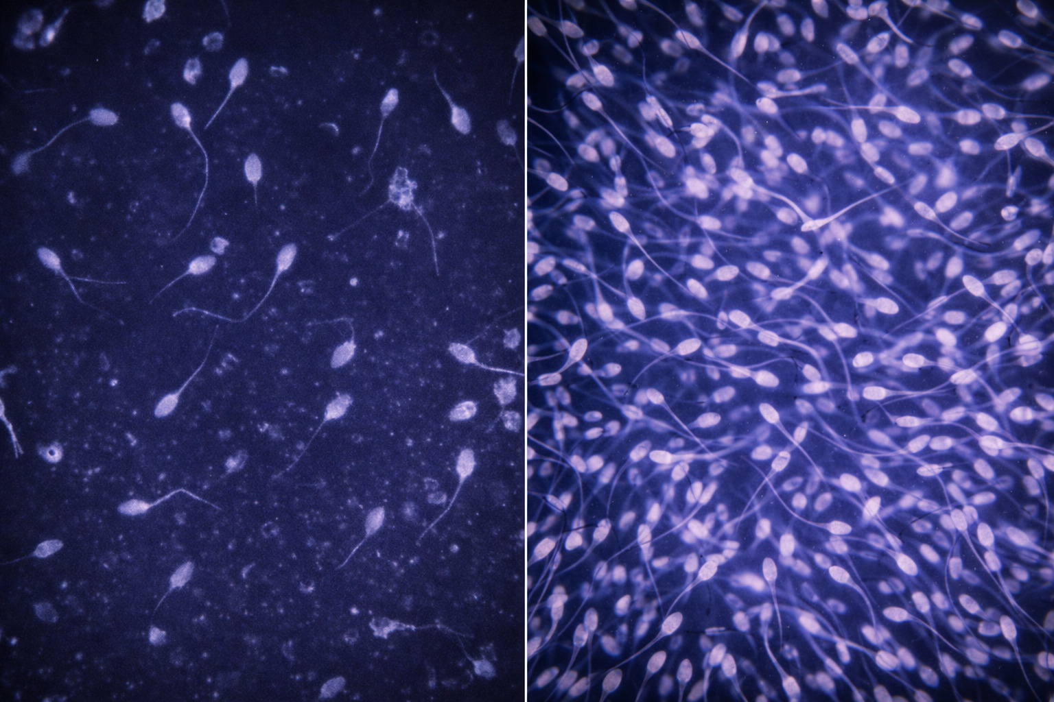精子活力對比圖